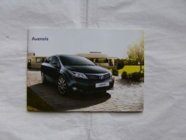 Toyota Avensis +Life +Executive Prospekt 2011 NEU