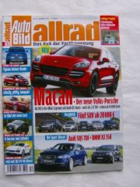 Auto Bild allrad 12/2012 Macan,Mokka,Taigun,Panda 4x4