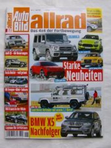 Auto Bild allrad 6/2012 Audi Q5,Dacia Duster Elia,Mini