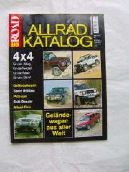 Off Road Allrad Katalog Modelljahrgang 2002 4X4