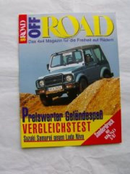 Off Road 5/1997 Suzuki Samurai vs. Lada Niva