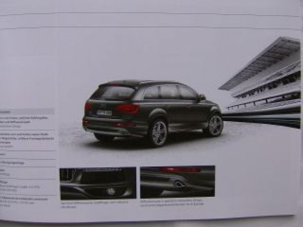 Audi Q7 +exclusive line +s line April 2012 NEU