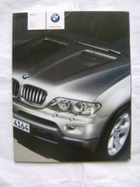 BMW X5 E53 3.0i 4.4i 3.8is 3.0d +Edition September 2005