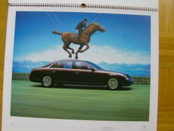 Mercedes Benz Art Cars Kalender 2000 C43 AMG W202