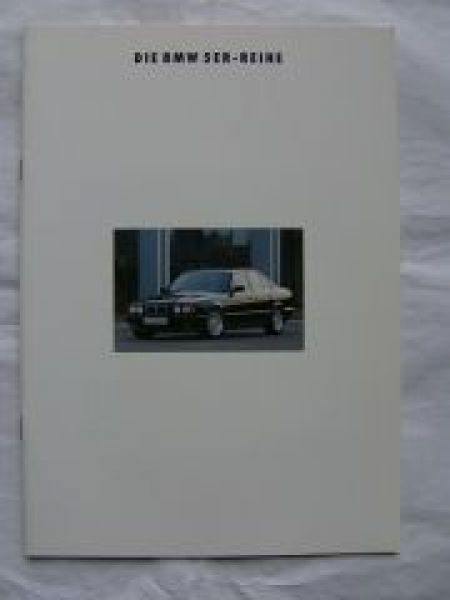 BMW 518i-540i E34 Limousine +Touring März 1993