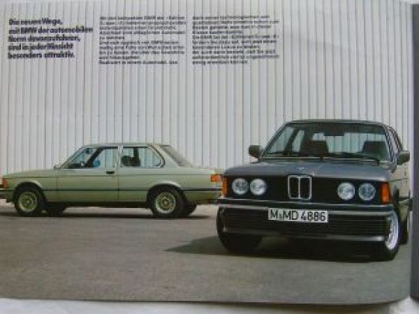 BMW 323i Edition S,318i,320i,323i Edition E Prospekt
