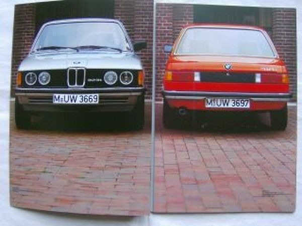 BMW 315 316 318i 320 323i E21 September 1982