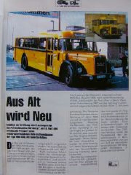 MAN Magazin 75 Jahre Nutzfahrzeugbau,F90,Aeropakete