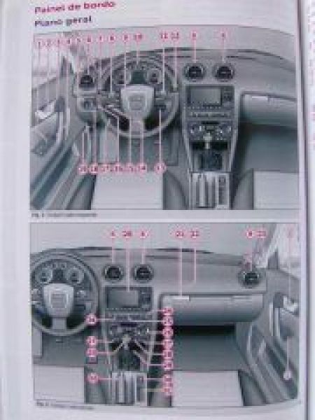 Audi A3 Sportback Typ 8P Mai 2012 Manual de instrucòes