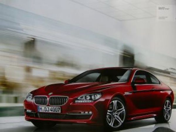BMW 6er Coupè F13 Poster Rarität NEU
