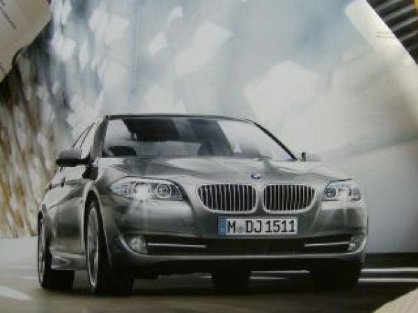 BMW 5er Limousine F10 Poster NEU