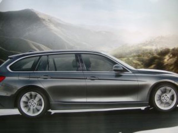 BMW 3er Touring F31 Poster Rarität NEU