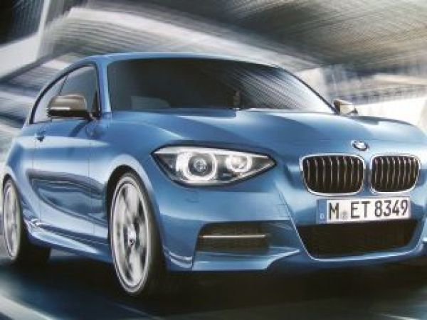 BMW 1er 3-türer F21 Poster NEU