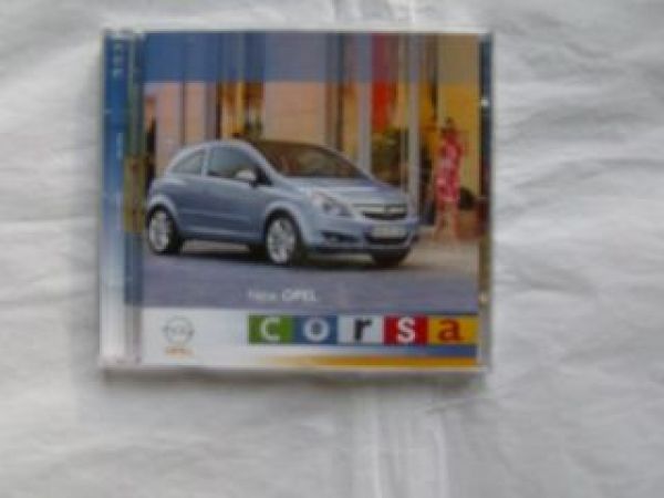 Opel Corsa D Presse CD mit the mons Kuscheltier