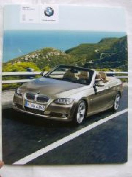 BMW 320i-335i,330d E93 Cabriolet März 2007 NEU