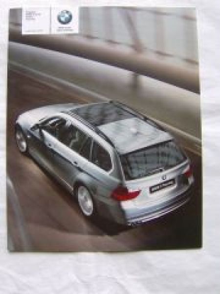 BMW Prijslijst 3 Serie Sedan Touring E90 E91 9/2005