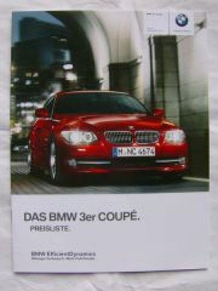 BMW 318i-335i xDrive, 320d-335d E92 Coupè 9/2011