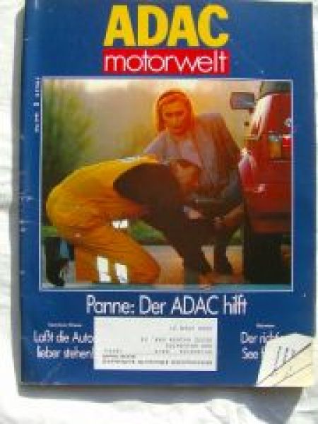 ADAC motorwelt 5/1991 Mitsubishi Sigma,Toledo,Honda Legend