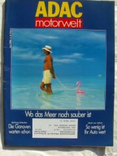 ADAC motorwelt 6/1990 Nissan 300ZX, Audi 200,Lexus