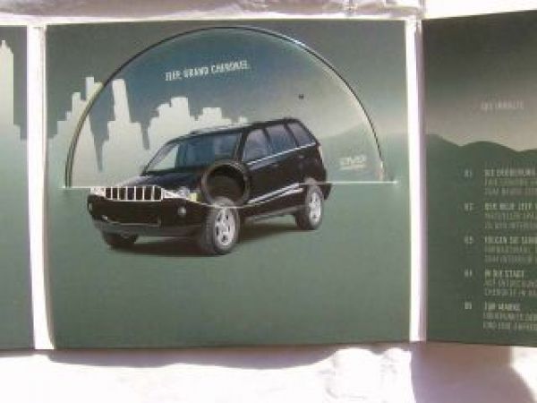 Jeep Grand Cherokee DVD 2005 Rarität NEU