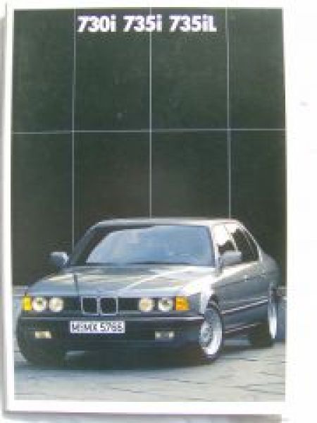 BMW 730i 735i 735iL E32 März 1988 Rarität