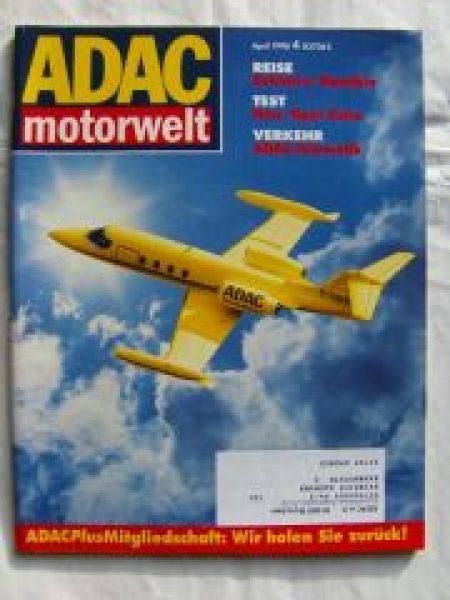 ADAC motorwelt 4/1998 Opel Astra B,E36,W202,Passat 35i