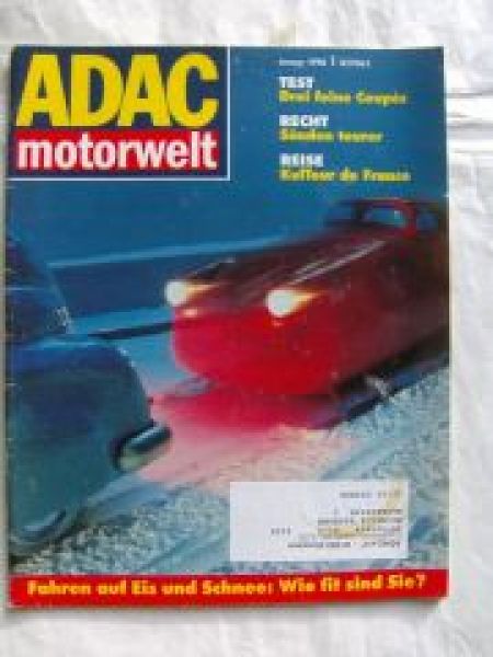 ADAC motorwelt 1/1998 Lancia k vs. CLK W208 vs. Peugeot 406