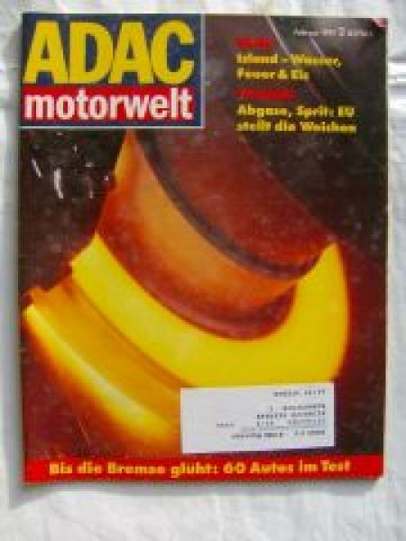 ADAC motorwelt 2/1997 Citroen Saxo D, Hyundai Sonata