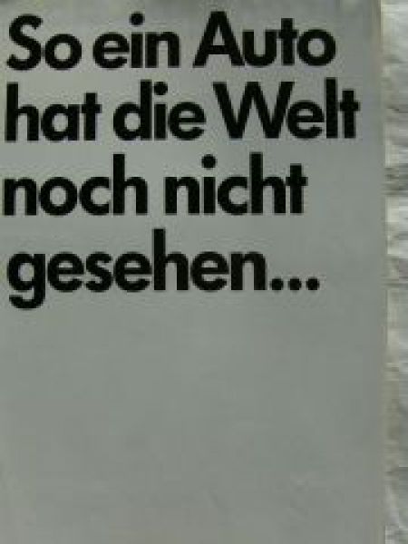 Nissan Prairie Prospekt Rarität