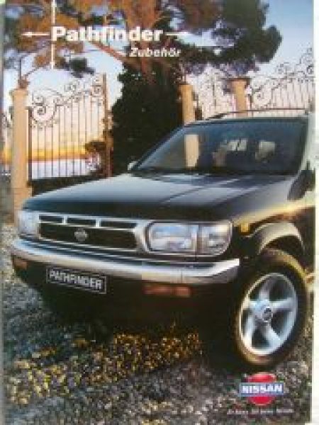 Nissan Pathfinder Zubehör Januar 1998 Rarität