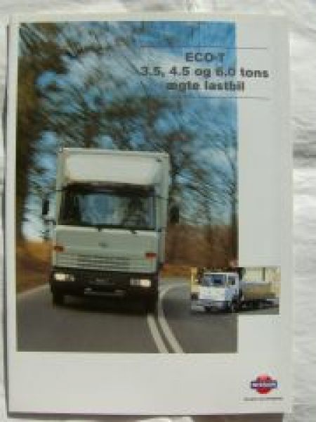 Nissan ECO-T 3.5,4.5 og 6.0 tons aegte lastbil 3/1997