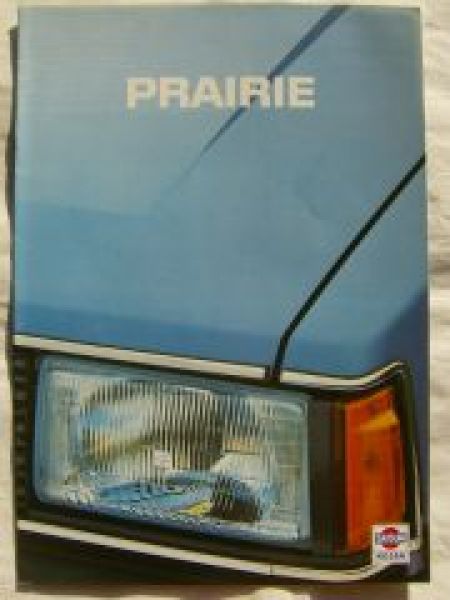 Nissan Prairie November 1983 Rarität