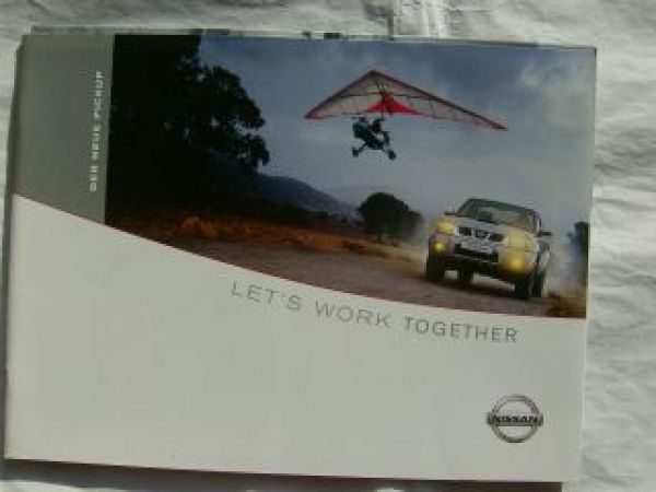 Nissan Pick-Up März 2002 NEU