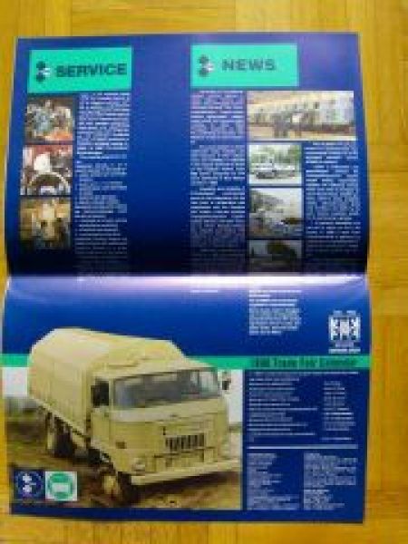 IFA report Commercial Vehicles UK Prospekt 1990 Rarität NEU