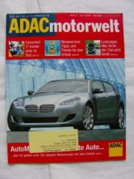 ADAC motorwelt 6/2004 Peugeot 407,Kleinschnittger F125