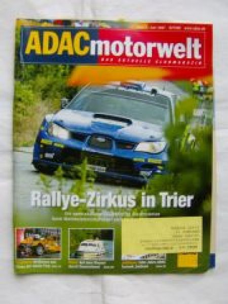 ADAC motorwelt 7/2007 Brilliance BS6 Crashtest,VW Golf
