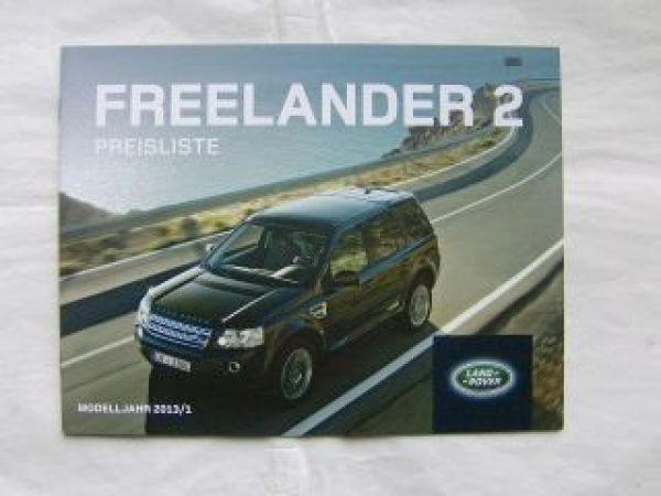 Land Rover Freelander2 September 2012 NEU