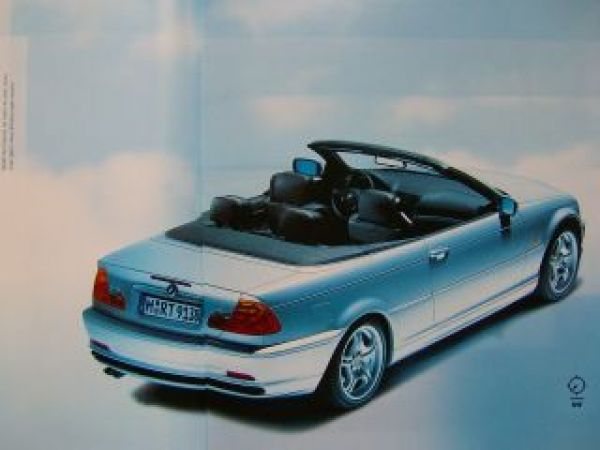 BMW 320Ci 325Ci 330Ci E46 Cabriolet September 2000