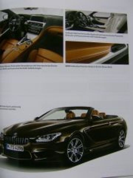 M6 Coupè F13 +M6 Cabriolet F12 September 2012 +INDIVIDUAL NEU