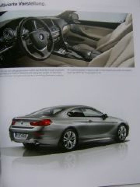 BMW 640i 650i 640d Coupè +Cabriolet F12 F13 9/2012