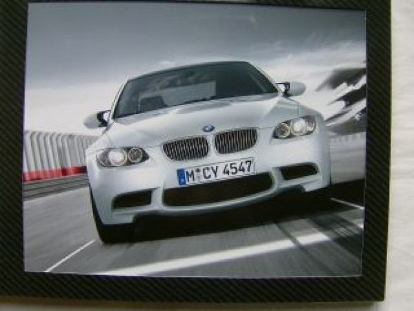 BMW M3 Coupè E92 Fotomappe INTERN Rarität
