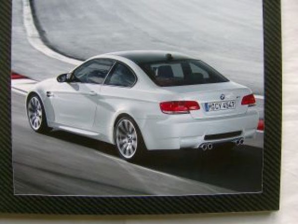 BMW M3 Coupè E92 Fotomappe INTERN Rarität