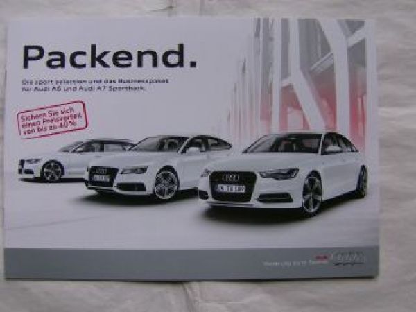 Audi A6 A7 Sportback sport selection +Businesspaket