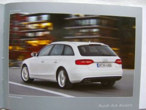 Audi A4 S4 +Avant +allroad quattro Typ8K 11/2011