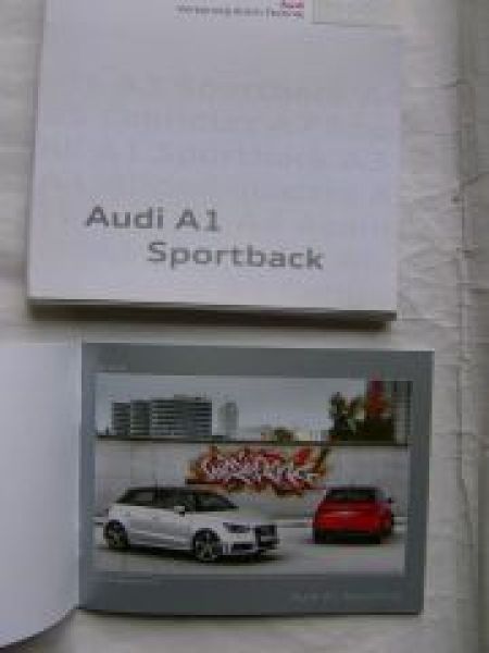 Audi A1 Sportback Pressemappe Typ8X 11/2011
