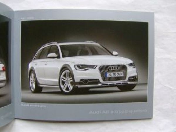 Audi Genf 2012 Pressemappe A3 s line,A6 allroad quattro