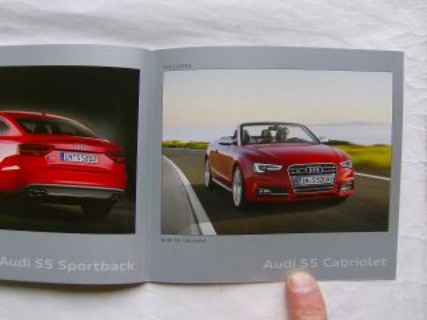 Audi A5 +S5 TypAU484 Coupè Juli 2011 Rarität