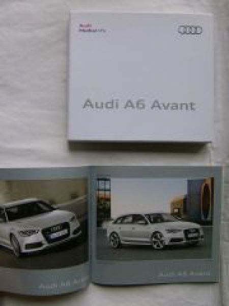 Audi A6 Avant TypC7 Pressemappe Mai 2011