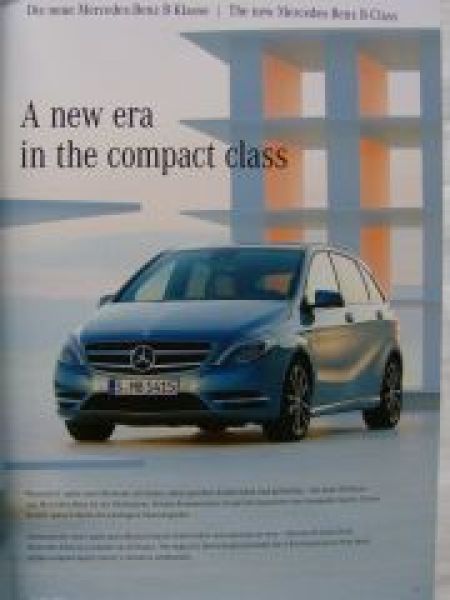Mercedes Benz B-Klasse BR246 Rarität +DVD