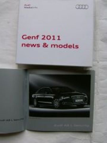 Audi Genf 2011 A8 L Security 4H D4,Q5 hybrid quattro